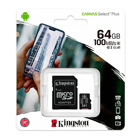 SD-карта с адаптером 64 Gb