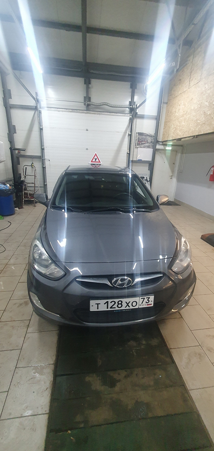 Установка тросовых педалей на Hyundai Solaris (механика, 2шт.)