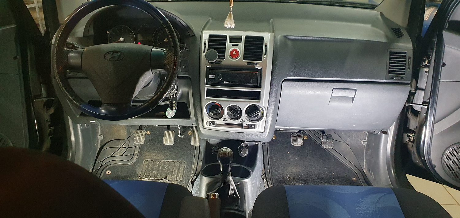 Установка тяговых педалей на Hyundai Getz 2008 г. (механика, 2шт.)
