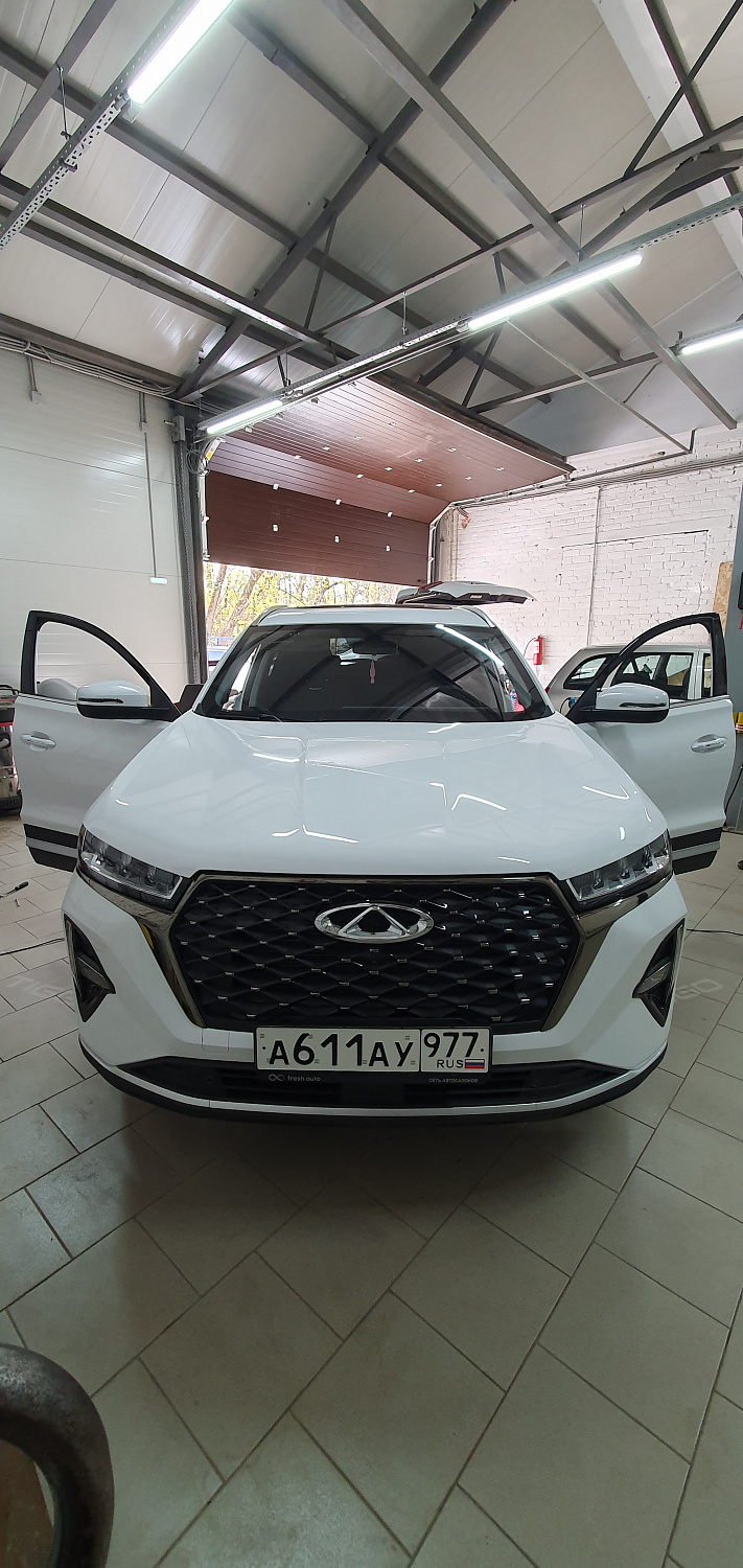 Установка тросовых педалей на Chery Tiggo 7 PRO (автомат, 2шт.)