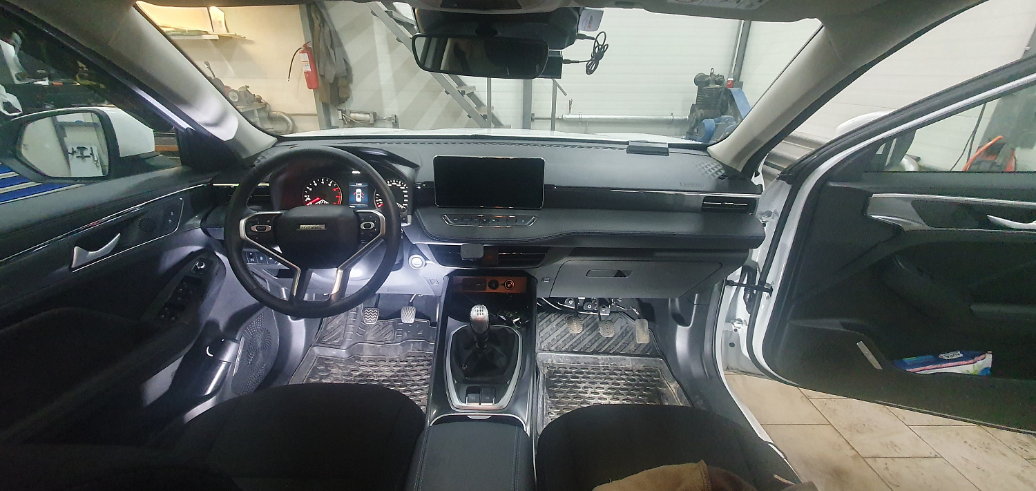 Установка тросовых педалей на HAVAL JOLION (механика, 3 шт.)