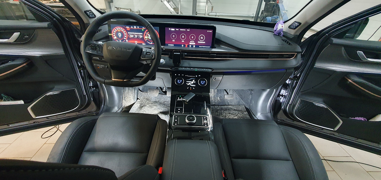Установка тяговых педалей на EXEED (автомат, 1 шт.)