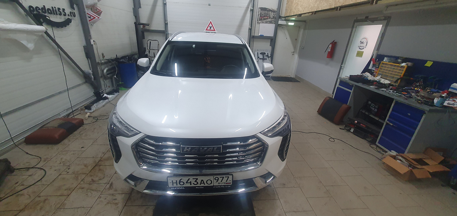 Установка тросовых педалей на HAVAL JOLION (механика, 3 шт.)