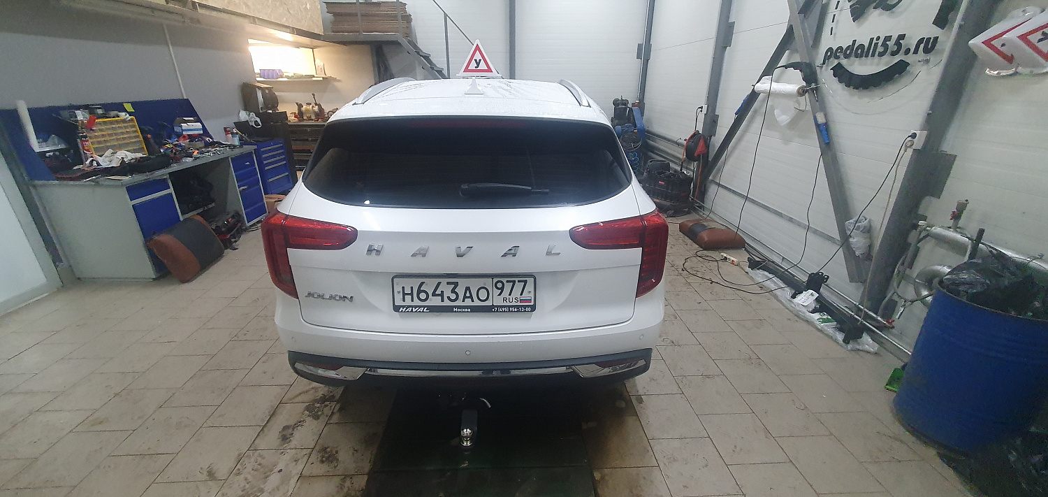 Установка тросовых педалей на HAVAL JOLION (механика, 3 шт.)