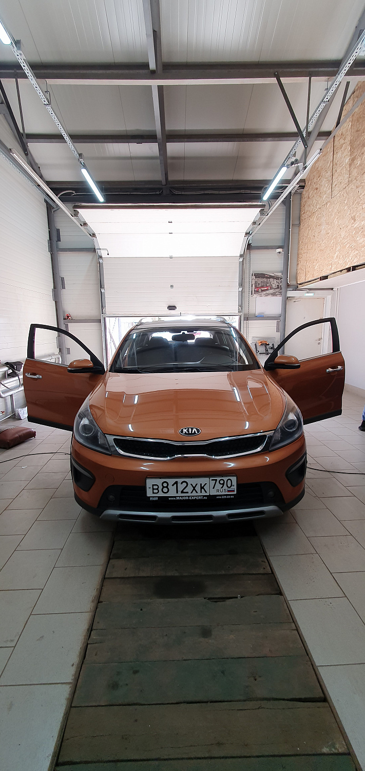 Установка тросовых педалей на Kia Rio X (автомат, 2шт.)