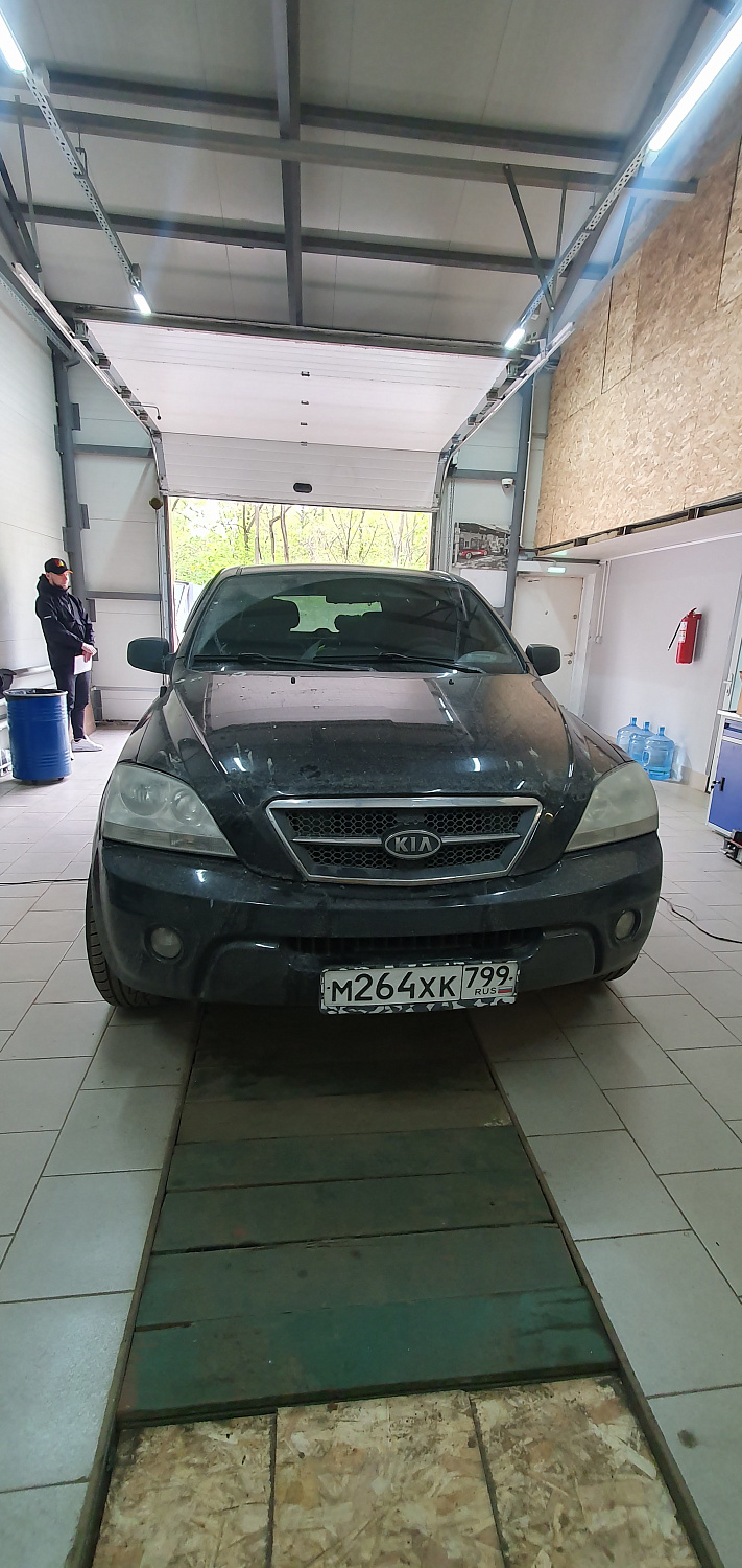 Установка тросовых педалей на Kia Sorento 2008 (автомат, 2шт.)