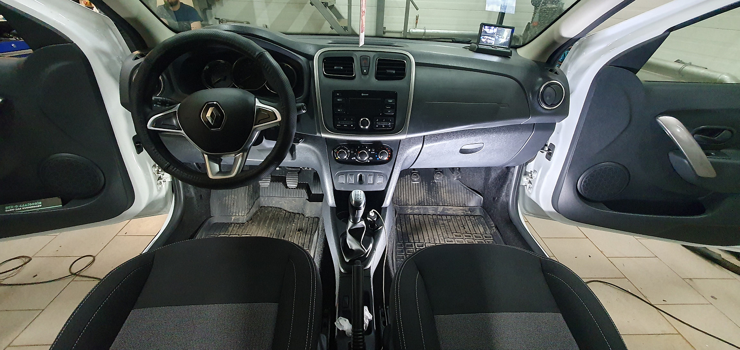 Установка видеонаблюдения для Renault Sandero Stepway