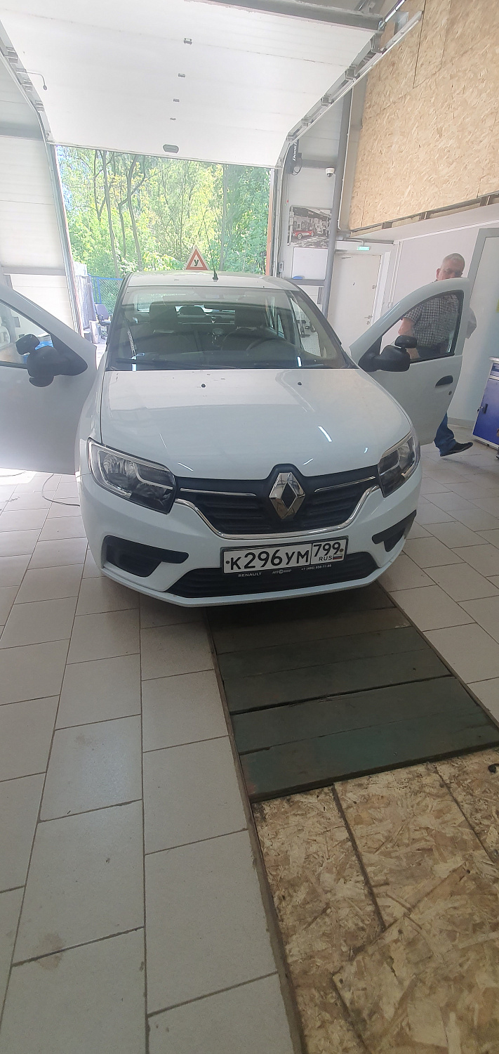 Установка видеонаблюдения для Renault Logan
